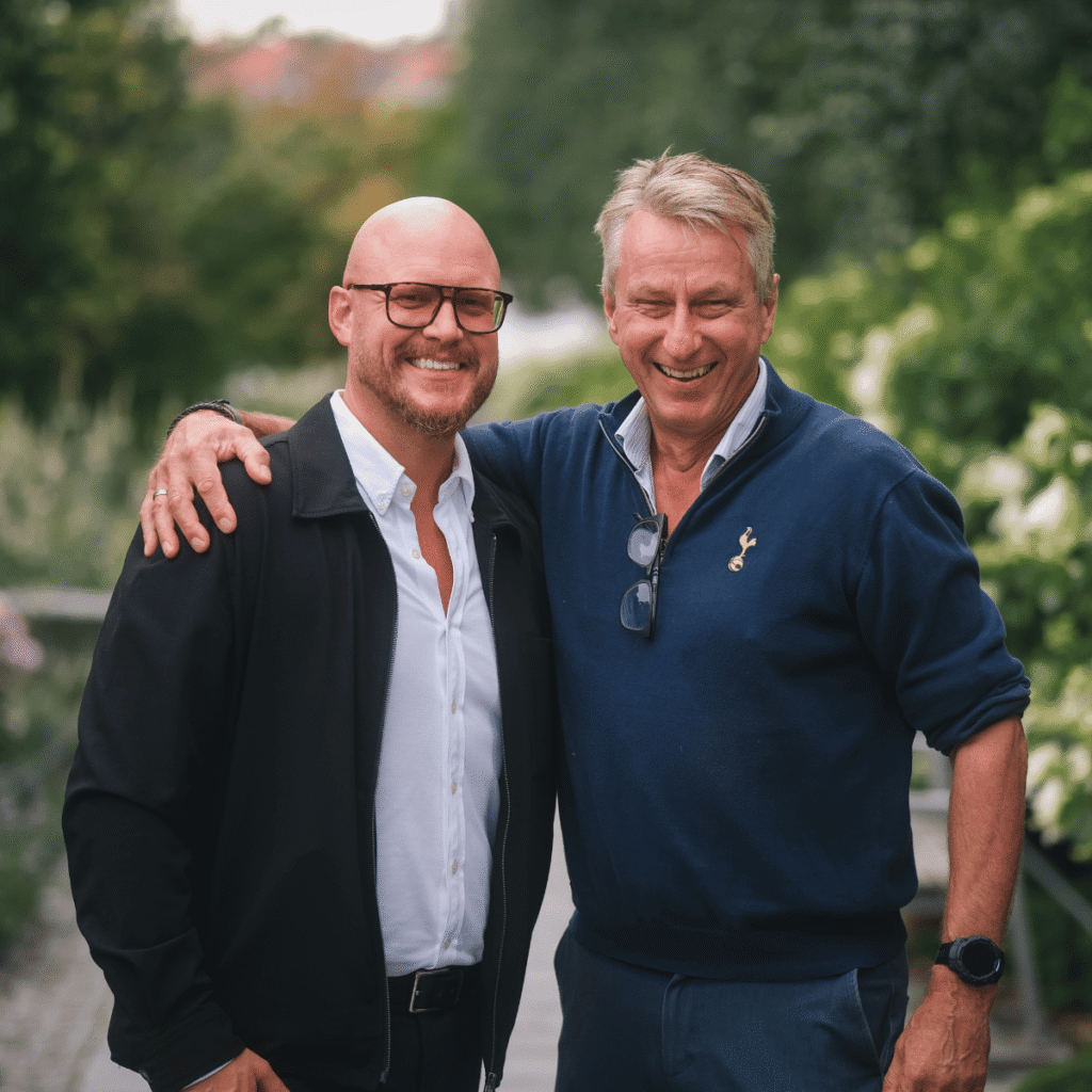 CEO von Tempus, Joel Hörnqvist (links) mit CEO von Unikum, Bo Kristoffersson (rechts)